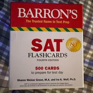 Barron's SAT Flashcards - Fourth Edition